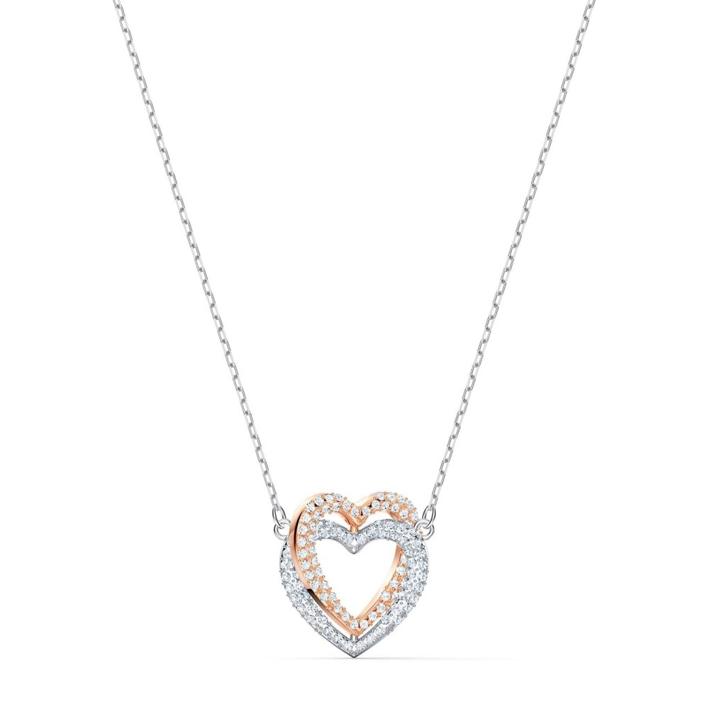 Swarovski Crystal Infinity Heart Necklace